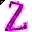 Click to get this Cursor. Pink Letter Z Glitter Cursor, Letter Z CSS Web Cursor and codes for any html website, profile or blog.