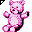 Click to get this Cursor. Pink Teddy Bear Cursor, Teddy Bears CSS Web Cursor and codes for any html website, profile or blog.