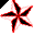 Click to get this Cursor. Red Pinwheel Cursor, Games  Toys CSS Web Cursor and codes for any html website, profile or blog.