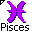 Click to get this Cursor. Purple Pisces Astrology Sign Cursor, Pisces Astrology CSS Web Cursor and codes for any html website, profile or blog.