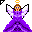 Click to get this Cursor. Princess Angel Purple Cursor, Angels CSS Web Cursor and codes for any html website, profile or blog.