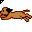 Click to get this Cursor. Brown Puppy Cursor, Animals Custom Cursor for Internet or Windows