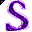 Click to get this Cursor. Purple Letter S Glitter Cursor, Letter S CSS Web Cursor and codes for any html website, profile or blog.