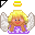 Click to get this Cursor. Resting Angel Purple Cursor, Angels CSS Web Cursor and codes for any html website, profile or blog.