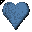 Click to get this Cursor. Spinning Steel Blue Heart Cursor, Hearts  Love CSS Web Cursor and codes for any html website, profile or blog.