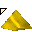 Click to get this Cursor. Yellow 3-D Rotating Tetrahedron Cursor, Shapes  3D CSS Web Cursor and codes for any html website, profile or blog.
