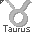 Click to get this Cursor. Grey Tarus Astrology Sign Cursor, Taurus Astrology CSS Web Cursor and codes for any html website, profile or blog.