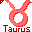 Click to get this Cursor. Red Tarus Astrology Sign Cursor, Taurus Astrology CSS Web Cursor and codes for any html website, profile or blog.