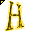 Click to get this Cursor. Yellow Letter H Glitter Cursor, Letter H CSS Web Cursor and codes for any html website, profile or blog.