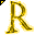 Click to get this Cursor. Yellow Letter R Glitter Cursor, Letter R CSS Web Cursor and codes for any html website, profile or blog.