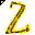 Click to get this Cursor. Yellow Letter Z Glitter Cursor, Letter Z CSS Web Cursor and codes for any html website, profile or blog.