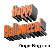 Click to get the codes for this image. 3d happy Halloween wagging text, Halloween Free Image, Glitter Graphic, Greeting or Meme for Facebook, Twitter or any forum or blog.