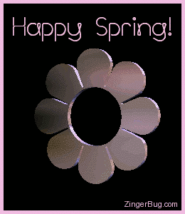 Click to get the codes for this image. 3d Pink Spring Flower, Spring Free Image, Glitter Graphic, Greeting or Meme for Facebook, Twitter or any forum or blog.