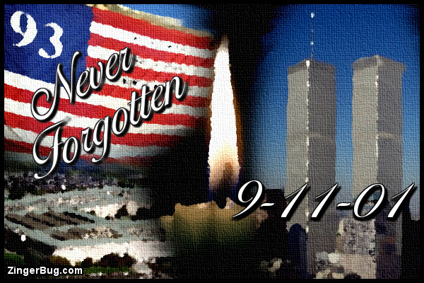 Click to get the codes for this image. 9-11-Never-Forgotten-Collage-Painting, Patriot Day  September 11th Free Image, Glitter Graphic, Greeting or Meme for Facebook, Twitter or any forum or blog.