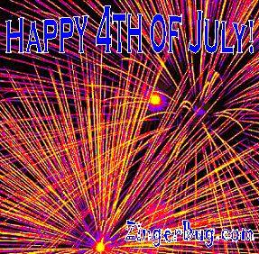 Click to get the codes for this image. Happy 4th of July Fireworks Photo, 4th of July Free Image, Glitter Graphic, Greeting or Meme for Facebook, Twitter or any forum or blog.