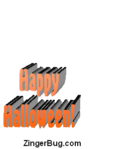 Click to get the codes for this image. Happy Halloween zooming Text, Halloween Free Image, Glitter Graphic, Greeting or Meme for Facebook, Twitter or any forum or blog.