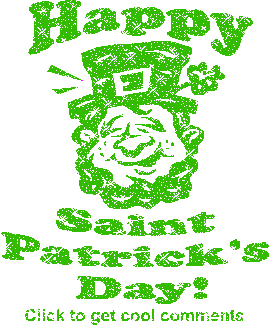 Click to get the codes for this image. Happy Saint Patrick's Day Glitter Leprechaun, Saint Patricks Day Free Image, Glitter Graphic, Greeting or Meme for Facebook, Twitter or any forum or blog.