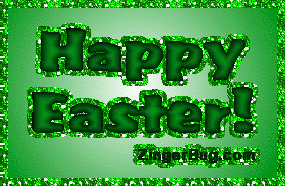 Click to get the codes for this image. Happy Easter Green Gradient, Easter Free Image, Glitter Graphic, Greeting or Meme for Facebook, Twitter or any forum or blog.