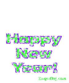Click to get the codes for this image. Happy New Year Dancing Text, New Years Day Free Image, Glitter Graphic, Greeting or Meme for Facebook, Twitter or any forum or blog.