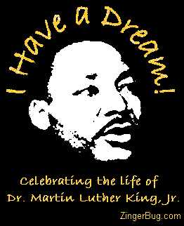 Click to get the codes for this image. Celebrating the life of Dr. Martin Luther King. Jr.