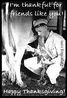 Click to get the codes for this image. Vintage photo of a man milking a cow and squirting the milk into the mouth of a cute little cat.