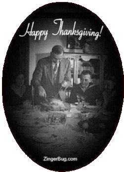 Click to get the codes for this image. Happy Thanksgiving Vintage Photo of a family at dinner, Thanksgiving Free Image, Glitter Graphic, Greeting or Meme for Facebook, Twitter or any forum or blog.