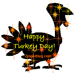 Click to get the codes for this image. Happy Turkey Day stars Glitter Graphic, Thanksgiving Free Image, Glitter Graphic, Greeting or Meme for Facebook, Twitter or any forum or blog.