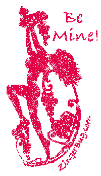 Click to get the codes for this image. Be Mine Faerie Red, Valentines Day Free Image, Glitter Graphic, Greeting or Meme for Facebook, Twitter or any forum or blog.