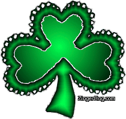 Click to get the codes for this image. Beveled Glitter Shamrock, Saint Patricks Day Free Image, Glitter Graphic, Greeting or Meme for Facebook, Twitter or any forum or blog.