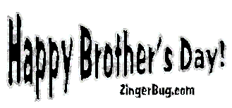 Click to get the codes for this image. Happy Brother's Day Wagging Text, Brothers Day Free Image, Glitter Graphic, Greeting or Meme for Facebook, Twitter or any forum or blog.