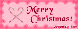 Click to get the codes for this image. Candy Cane Blinkie, Christmas Free Image, Glitter Graphic, Greeting or Meme for Facebook, Twitter or any forum or blog.