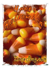 Click to get the codes for this image. Happy Halloween Candy Corn, Halloween Free Image, Glitter Graphic, Greeting or Meme for Facebook, Twitter or any forum or blog.