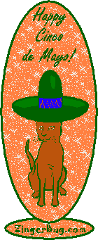 Click to get the codes for this image. Happy Cinco de Mayo Cat with Sombrero, Cinco de Mayo Free Image, Glitter Graphic, Greeting or Meme for Facebook, Twitter or any forum or blog.