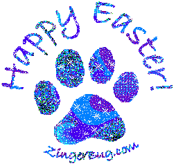 Click to get the codes for this image. Easter Blinking Paw, Easter Free Image, Glitter Graphic, Greeting or Meme for Facebook, Twitter or any forum or blog.