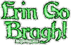 Click to get the codes for this image. Erin Go Bragh Glitter, Saint Patricks Day Free Image, Glitter Graphic, Greeting or Meme for Facebook, Twitter or any forum or blog.