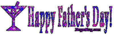 Click to get the codes for this image. Fathers Day Martini Glitter Text, Fathers Day Free Image, Glitter Graphic, Greeting or Meme for Facebook, Twitter or any forum or blog.