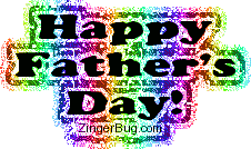 Click to get the codes for this image. Fathers Day Rainbow, Fathers Day Free Image, Glitter Graphic, Greeting or Meme for Facebook, Twitter or any forum or blog.