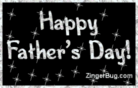 Click to get the codes for this image. Fathers Day Silver Stars, Fathers Day Free Image, Glitter Graphic, Greeting or Meme for Facebook, Twitter or any forum or blog.