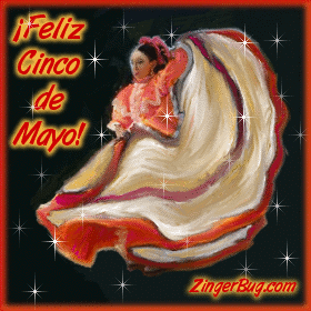 Click to get the codes for this image. Feliz Cinco De Mayo Dancer, Cinco de Mayo Free Image, Glitter Graphic, Greeting or Meme for Facebook, Twitter or any forum or blog.
