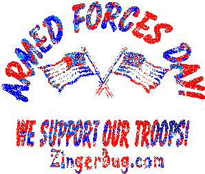 Click to get the codes for this image. Happy Armed Forces Day Crossed Flags, Armed Forces Day Free Image, Glitter Graphic, Greeting or Meme for Facebook, Twitter or any forum or blog.