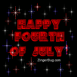 Click to get the codes for this image. Fourth Of July Patriotic Stars, 4th of July Free Image, Glitter Graphic, Greeting or Meme for Facebook, Twitter or any forum or blog.