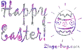 Click to get the codes for this image. Happy Easter Glitter Egg, Easter Free Image, Glitter Graphic, Greeting or Meme for Facebook, Twitter or any forum or blog.