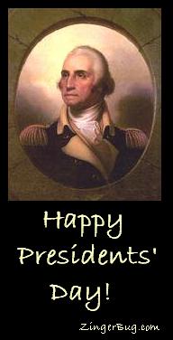 Click to get the codes for this image. George Washington Presidents Day, Presidents Day Free Image, Glitter Graphic, Greeting or Meme for Facebook, Twitter or any forum or blog.