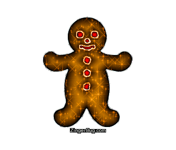 Click to get the codes for this image. Glitter Ginger Bread Man, Christmas Free Image, Glitter Graphic, Greeting or Meme for Facebook, Twitter or any forum or blog.