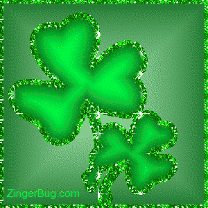 Click to get the codes for this image. Glitter Shamrocks, Saint Patricks Day Free Image, Glitter Graphic, Greeting or Meme for Facebook, Twitter or any forum or blog.