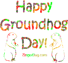 Click to get the codes for this image. Groundhog Day Green Orange Glitter, Groundhog Day Free Image, Glitter Graphic, Greeting or Meme for Facebook, Twitter or any forum or blog.