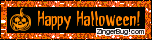 Click to get the codes for this image. Halloween Pumpkin Blinkie, Halloween Free Image, Glitter Graphic, Greeting or Meme for Facebook, Twitter or any forum or blog.