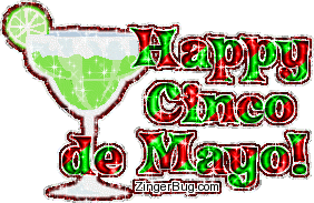 Click to get the codes for this image. Happy Cinco De Mayo Red And Green Margarita, Cinco de Mayo Free Image, Glitter Graphic, Greeting or Meme for Facebook, Twitter or any forum or blog.