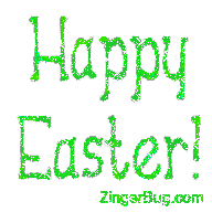 Click to get the codes for this image. Happy Easter Basic Green Glitter, Easter Free Image, Glitter Graphic, Greeting or Meme for Facebook, Twitter or any forum or blog.