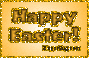 Click to get the codes for this image. Happy Easter Gold Gradient, Easter Free Image, Glitter Graphic, Greeting or Meme for Facebook, Twitter or any forum or blog.